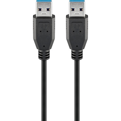 Goobay 11.92.8886 USB3.0 AM - USB3.0 AM SuperSpeed 5Gbps, 0,5m, černý