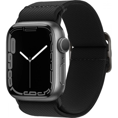 Spigen Текстилна каишка за Apple Watch 6/7/8/9/SE/Ultra 1-2 (44/45/46/49 mm) от Spigen Fit Lite - Черен (8809756641534)