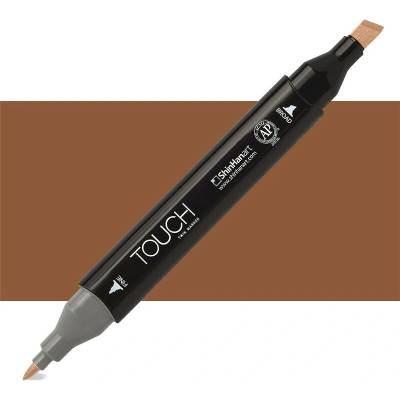 Lihová fixa TOUCH oboustranná Fine & Chisel, Mahogany (BR96)