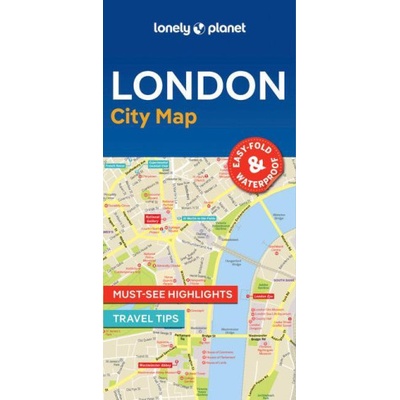 Lonely Planet London City Map