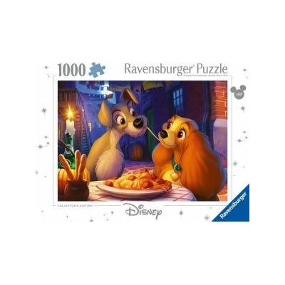 Ravensburger Puzzle 1000 Disney Classics Mongrel in Love