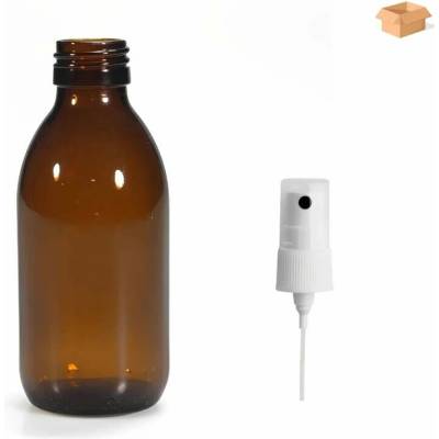 Luna Skleněná lékovka s kosmetickým rozprašovačem 150 ml 88 ks