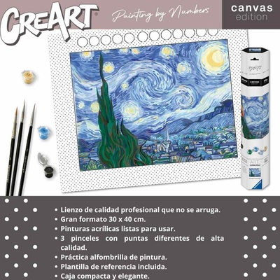 CreArt Vincent van Gogh Hvězdná noc