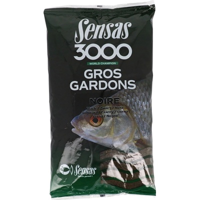 Sensas Krmení 3000 Gros Gardons Black 1 kg