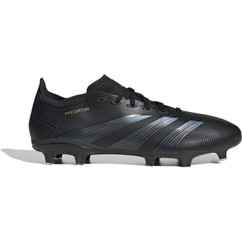 Adidas Юношески футболни бутонки Adidas Predator Firm Ground Football Boots Juniors - Black/Carbon