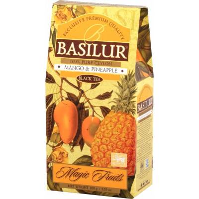 Basilur Black Mango & Pineapple čierny čaj 100 g