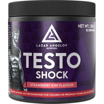 Lazar Angelov Nutrition Testo Shock | with Tribulus & Maca [300 грама] Ягода и Киви
