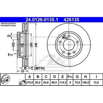 CONTINENTAL TEVES (ATE) 24.0126-0135.1