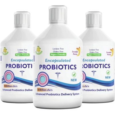 Swedish Nutra Tekuté probiotiká 500 ml