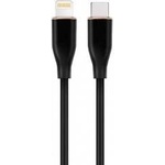 Gembird High-quality silicone USB Type-C to 8-pin charging and data transmission cable 1.5m black