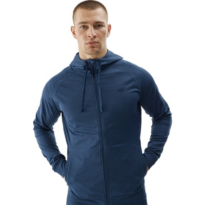 4F-Sweatshirt FNK-WAW24TFSWM404-31M-navymelange modrá 24/25