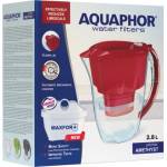 АКВАФОР ФИЛТРИРАЩА КАНА Aquaphor Ametyst 2, 8л с 1бр ФИЛТЪР MFP ЧЕРВЕНА (120003)