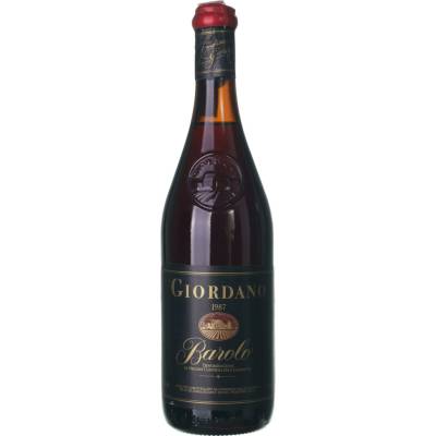 Giordano Barolo suché červené 1987 0,75 l (holá láhev)