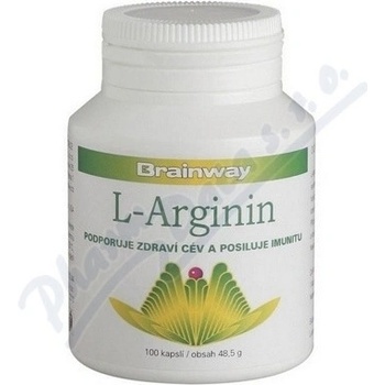 Brainway L-Arginin 100 kapsúl