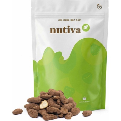 NUTIVA Kešu orechy v slanom karameli s kakaom 200 g
