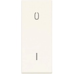 Vimar 30016. B Двуполюсен ключ Linea, 2P 20 AX 250 V~ 1М, опц. подсветка, White, (VM30016.B)