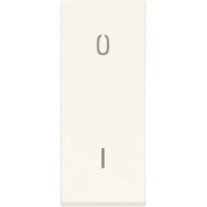 Vimar 30016. B Двуполюсен ключ Linea, 2P 20 AX 250 V~ 1М, опц. подсветка, White, (VM30016.B)