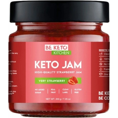 BeKeto Keto džem Very St RAW bobule 200 g