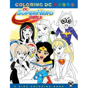 DC Super Hero Girls: A Kids Coloring Book | Various (2017)