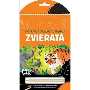 Vyškrabávacie vymaľovanky Zvieratá