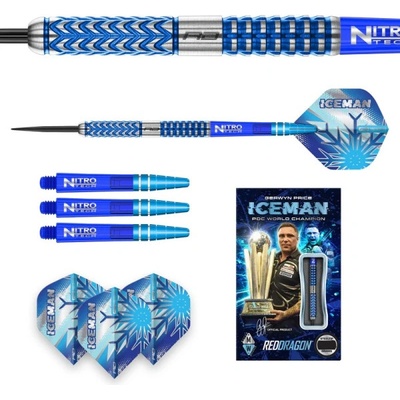 Steel Red Dragon Gerwyn Price Glacier 24 g