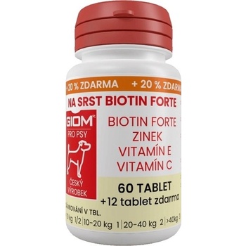Giom ERA na srsť Biotín 60 tbl