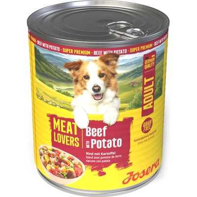 Josera Meatlovers Menu hovädzie a zemiaky 24 x 800 g