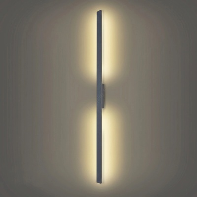 Brilagi - LED външно стеново осветително тяло LUNA LED/30W/230V 4000K IP65 150 cm антрацит CRI 90 (BG4646)