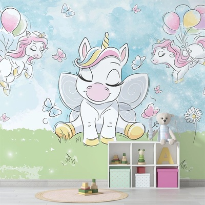 Art Gift Decor Фототапет за детска стая - Вълшебен еднорог