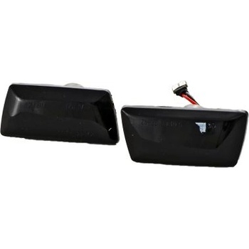 Image 1 of Диодни мигачи за калник за Opel Corsa D, E (2006+), Insignia A, Zafira B (2005+), Adam / Chevrolet Cruze, Orlando - опушени с бягащ мигач