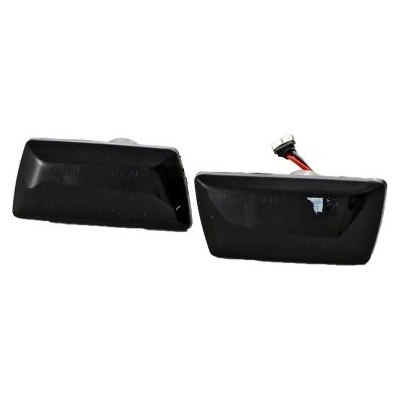 Диодни мигачи за калник за Opel Corsa D, E (2006+), Insignia A, Zafira B (2005+), Adam / Chevrolet Cruze, Orlando - опушени с бягащ мигач
