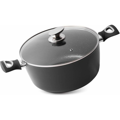 MagicHome Black Line 28 cm 6 l s pokrievkou