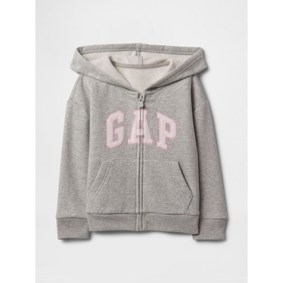 GAP Бебешки суитшърт с логото на GAP GAP | Siv | Момичешки | 80