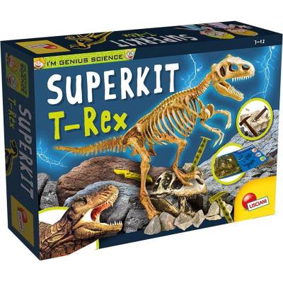 Lisciani Научен комплект Lisciani - Малък гений, Супер комплект T-Rex (8008324081103)