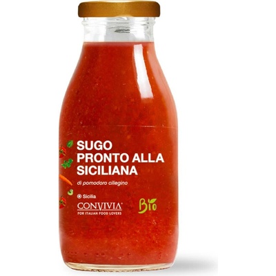 Convivia Cherry sicilská rajčatová omáčka Siciliana BIO VEGAN 250 g