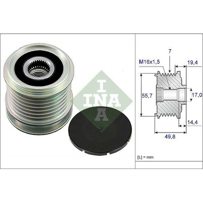 Předstihová spojka Schaeffler INA 535 0165 10