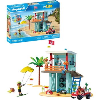 Playmobil 71903 Playmobil - Спасителна кула с пясъчно бъги