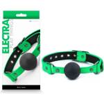  Топка за уста, електриково зелен цвят - Electra Ball Gag Green (NSTOYS0962)