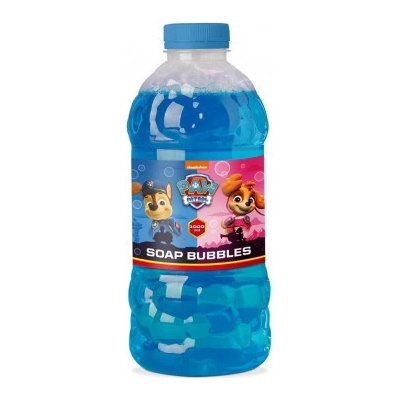 Náplň do bublifuku 1 litr Tlapková patrola Paw patrol v plastové lahvi