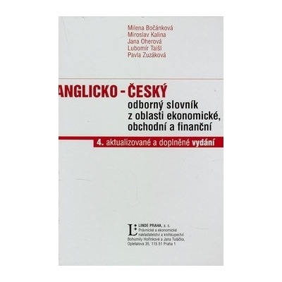 Anglicko-český odborný slovník z oblasti ekonomické, obchodní a finanční