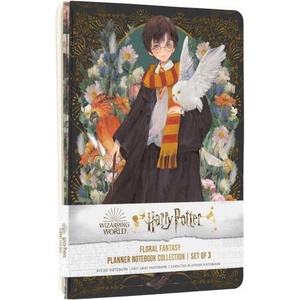 Harry Potter: Floral Fantasy Planner Notebook Collection (Set of 3) | Insights (ISBN: 9798886631432)