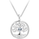 Preciosa Krásny strieborný náhrdelník strom života sparkling tree of life 5329 00