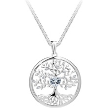 Preciosa Krásny strieborný náhrdelník strom života sparkling tree of life 5329 00