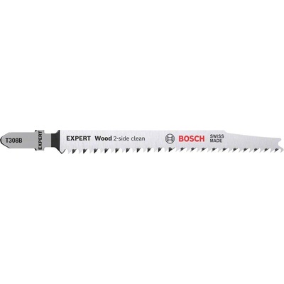 Bosch pilový plátek T 308 B Expert Wood 2-side clean 3 ks 2608900550
