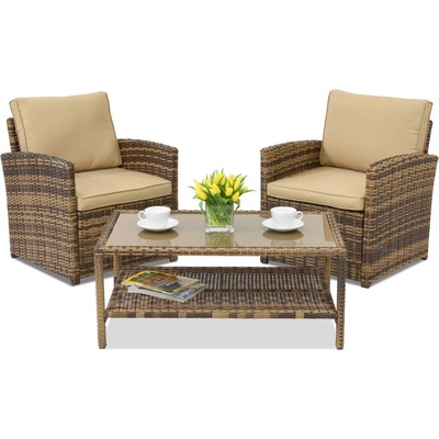 Garden Point Градински мебели Monaco Terrace Garden Point кафяв (GAP249-TER)