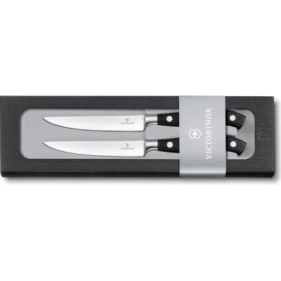 Victorinox sada steakových nožov grand maitre 12 cm 2 ks čierna 7.7242.2