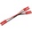 Revtec Y кабел паралелен 2.0mm позлатен 14AWG 12cm