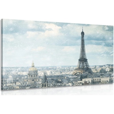 Obraz zimný Paríž