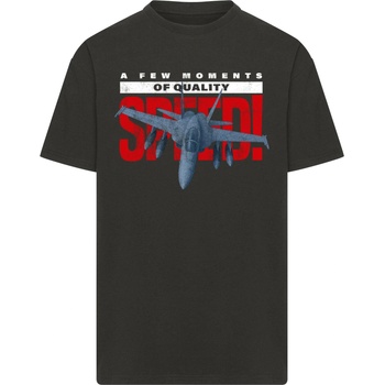 Mister Tee Тениска Speed Jet Oversize Tee black XXLUB-MT3976-00007 - Тъмносив, размер XS