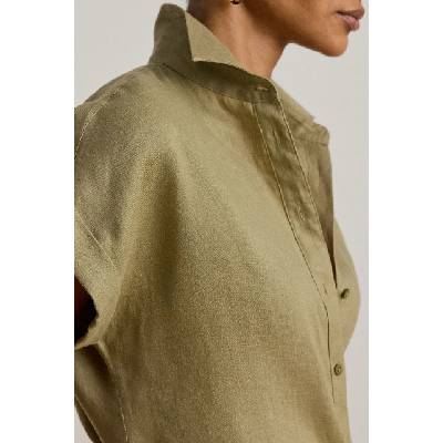 Ralph Lauren риза дамска от лен (200699152)